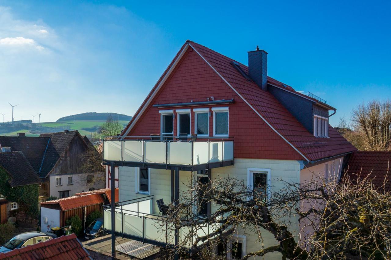 Ferienwohnung Zur Burg Trendelburg Zewnętrze zdjęcie